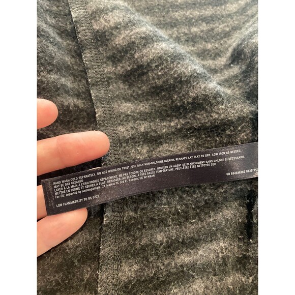 Anthropologie Saturday Sunday Elise Cardigan Green Gray Stripe Size Small - Picture 6 of 10